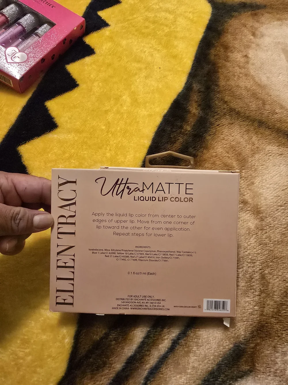 Ellen Tracy UltraMatte Liquid Lip Color Set - Rosy Nudes (4 Shades)